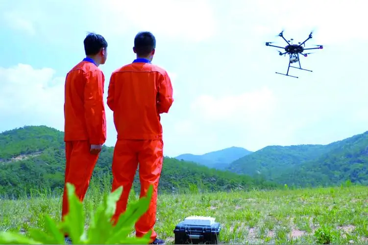 黄石港无人机倾斜摄影巡检拍摄